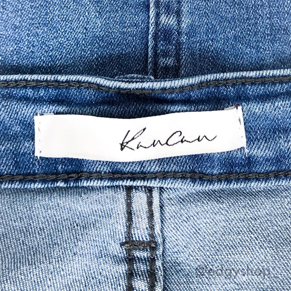 KanCan | Lorena Distressed Denim Skirt - Picture 3 of 7